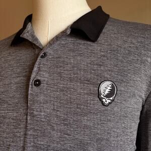 Grateful Dead Steal Your Face Adidas Golf Polo (XL)